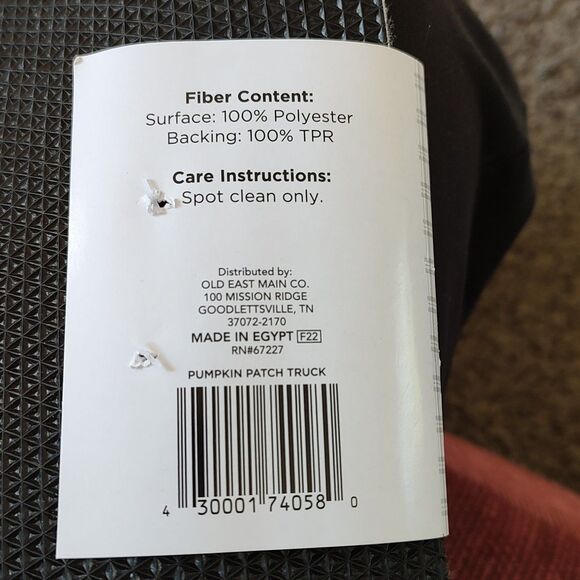 Perfect Harvest Doormat 18" x 24" Pumpkin Patch Truck Thanksgiving Autumn Fall - Picture 5 of 5